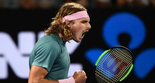 تسيتسيباس يهزم باوتيتستا أجوت ويتأهل للمربع الذهبي بأستراليا المفتوحة